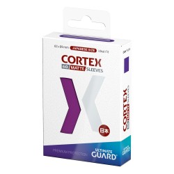 Protège-cartes - Sleeves (60 Pièces) - Violet Matte - Japonais