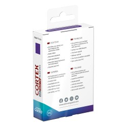 Protège-cartes - Sleeves (60 Pièces) - Violet Matte - Japonais