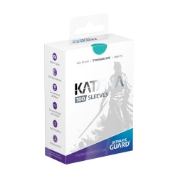 Sleeves - 100 Pcs - Katana - Standard - Turquoise