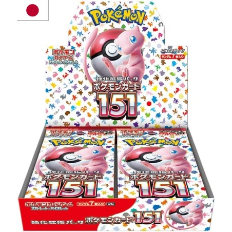 Trading Cards - Pokemon - "Scarlet & Violet" - 151 - (sv2a) - Booster Box