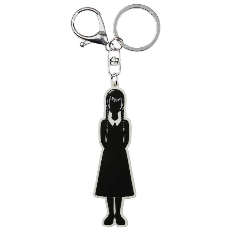 Porte-clefs - Mercredi - Silhouette
