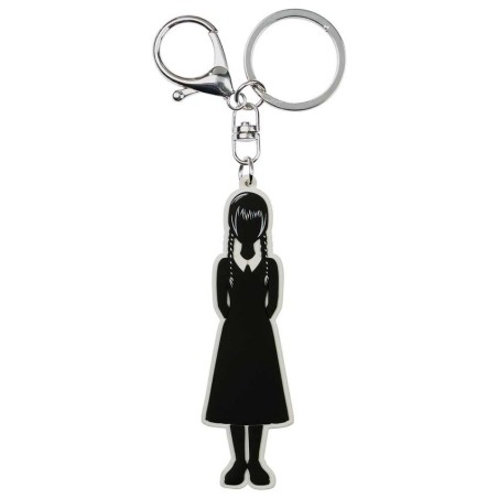 Porte-clefs - Mercredi - Silhouette