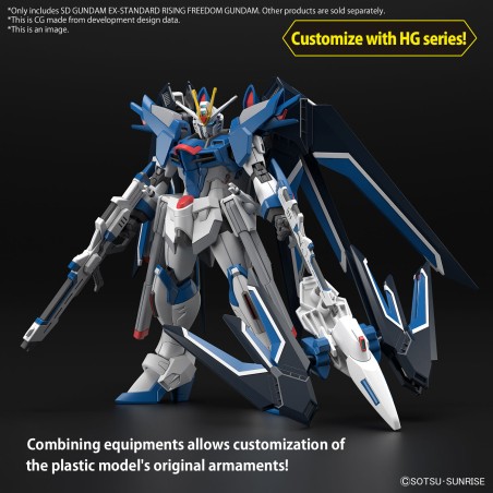 Model - SD - Gundam - EX-Standard - Rising