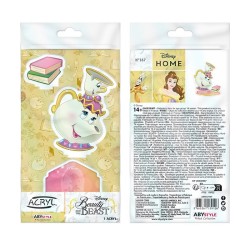 Static Figure - Acryl - The Beauty and the Beast - Mrs. Potts