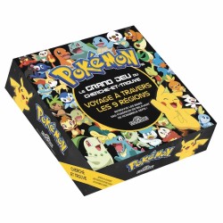 Jeu de plateau - Classique - Pokemon - Voyage à travers les 9 régions - Le nouveau grand jeu du Cherche et Trouve