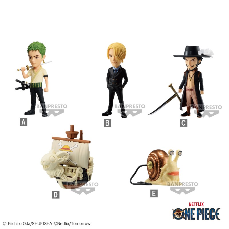 Static Figure - WCF - One Piece - Netflix - Vol.2
