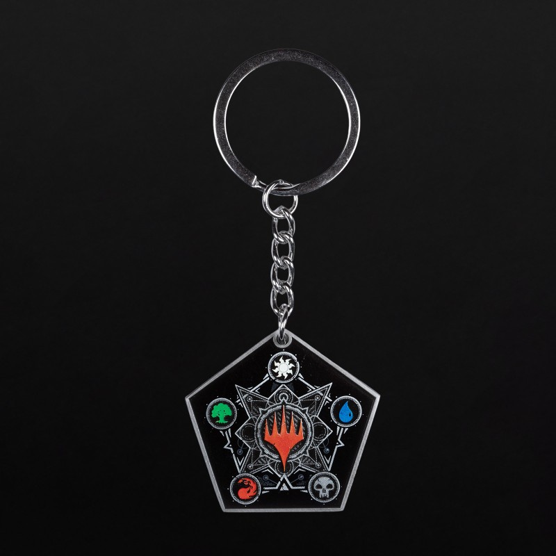 Porte-clefs - Magic The Gathering - 5 Couleurs
