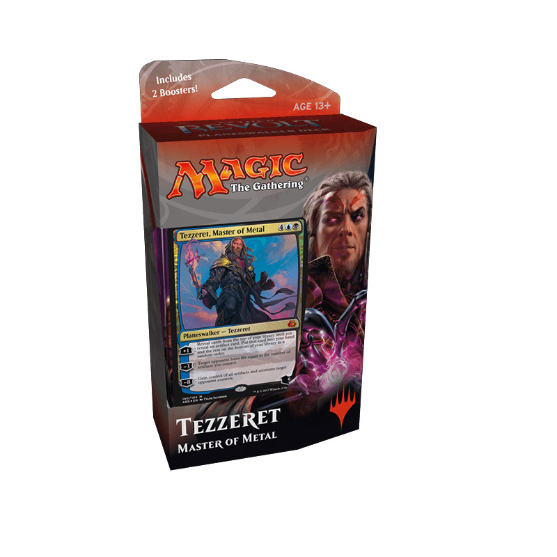 Trading Cards - Magic The Gathering - Planeswalker Deck - Aether Revolt - Tezzeret