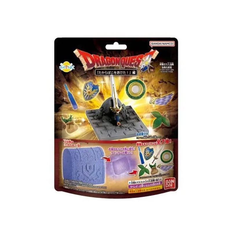 Bombe de bain - Boîte Mystère - Bikkura Tamago - Dragon Quest - Opened The Treasure Box