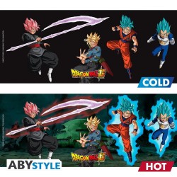 Mug - Thermo-réactif - Dragon Ball - Saiyans vs Black