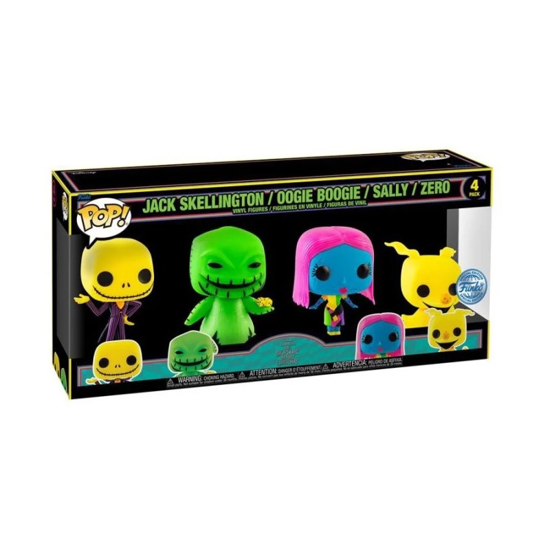 POP - Set of 4 - Disney - Nightmare Before Christmas - Special version