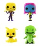 POP - Set of 4 - Disney - Nightmare Before Christmas - Special version