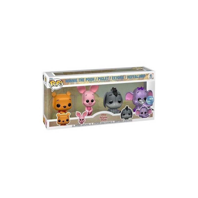 POP - Set of 4 - Disney - Winnie the Pooh - Diamond