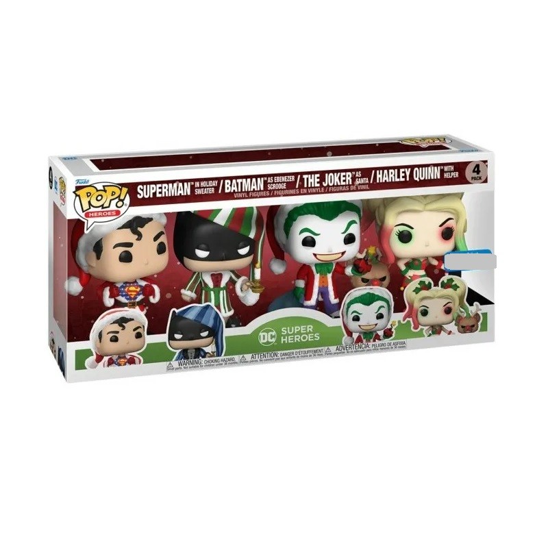 POP - Set of 4 - DC Comics - DC Comics - Holidays