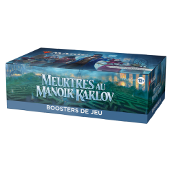 Cartes (JCC) - Booster de Jeu - Magic The Gathering - Meurtres au Manoir Karlov - Play Booster Box