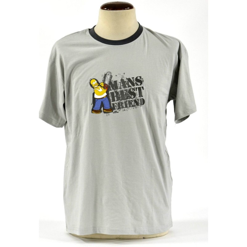 T-shirt - Les Simpsons - Man's Best Friend