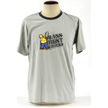 T-shirt - Les Simpsons - Man's Best Friend