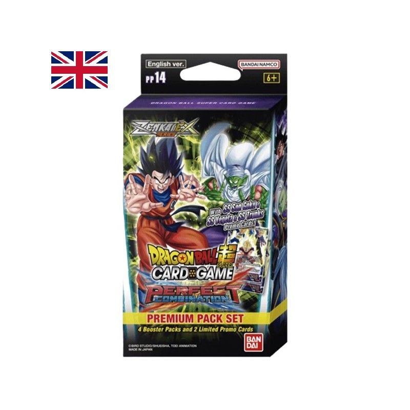 Trading Cards - Premier Set - Dragon Ball - Premium Pack - PP14 - "Zenkai Series" - Perfect Combination