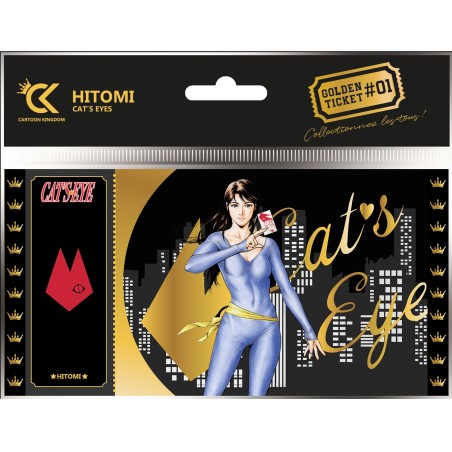 Ticket de collection - Golden Tickets Black Edition - Cat's Eye - Tam Chamade 