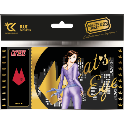 Ticket de collection - Golden Tickets Black Edition - Cat's Eye - Cylia Chamade 
