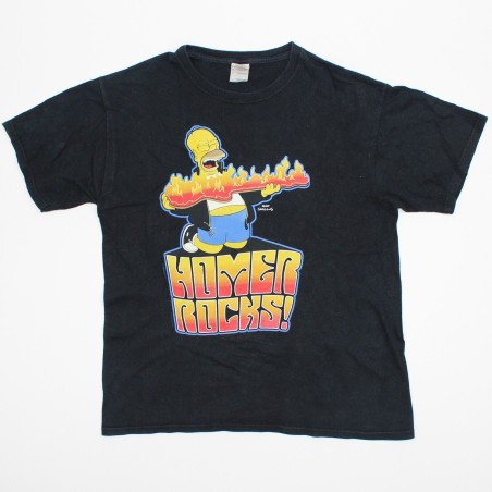 T-shirt - Les Simpsons - Homer Rocks