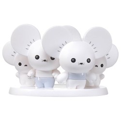 Figurine Statique - Moncollé - Pokemon - (Famille de 4) - Famignol