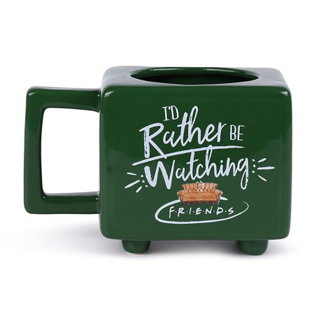 Mug - 3D - Friends - Rather Be Watching