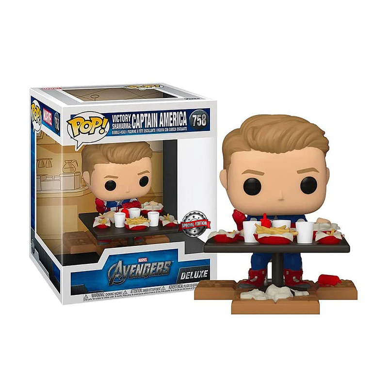 POP - Marvel - Avengers - 758 - Victory Shawarma - Special Edition - Captain America