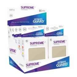 Sleeves - 80 Pieces - Supreme UX - Standard - Sand