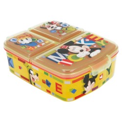 Boîte à repas - Multi compartiments - Mickey & ses amis - Mickey, Dingo & Donald