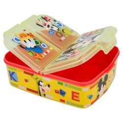 Lunch Box - Multi-compartment - Mickey & Cie - Mickey, Goofy & Donald