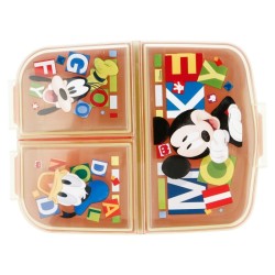 Boîte à repas - Multi compartiments - Mickey & ses amis - Mickey, Dingo & Donald