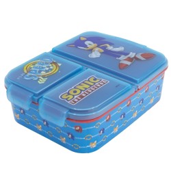 Boîte à repas - Multi compartiments - Sonic the Hedgehog - It's All About Speed - Sonic, le Hérisson