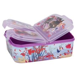 Lunch Box - Multi-compartment - Frozen - Characters