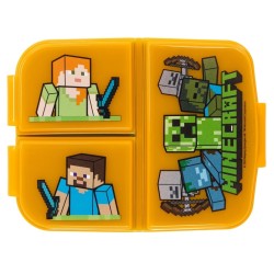 Boîte à repas - Multi compartiments - Minecraft - Bento Box - Heros