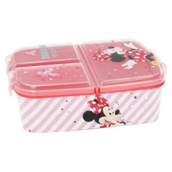 Boîte à repas - Multi compartiments - Mickey & ses amis - Bento Box - Minnie Mouse