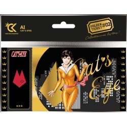 Ticket de collection - Golden Tickets Black Edition - Cat's Eye - Alex Chamade 