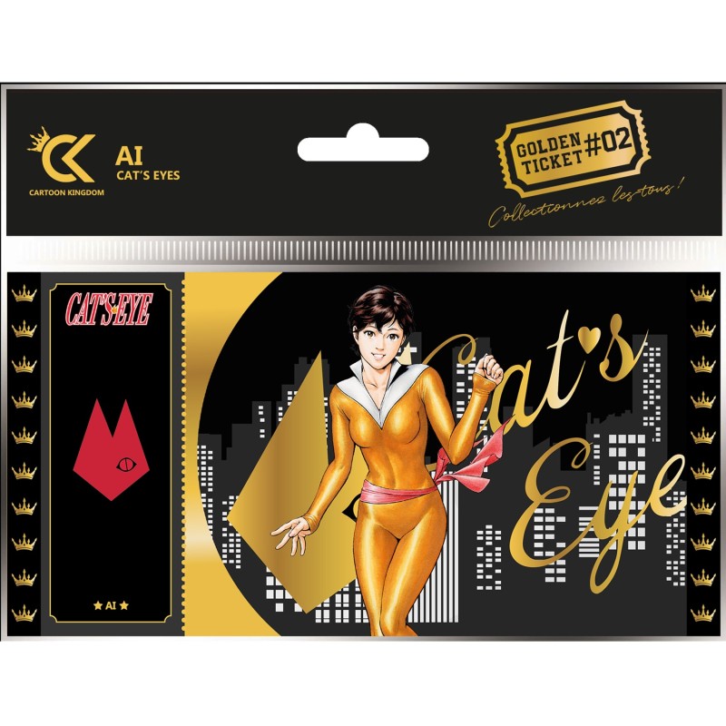 Collector Ticket - Golden Tickets Black Edition - Cat's Eye - Aï Kisugi