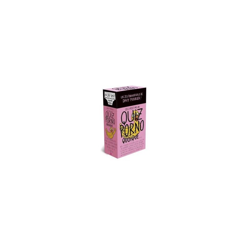 Quiz - Cards - Puzzle - 18+ - Divers - Quiz Porno quoique