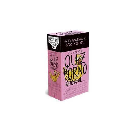 Quiz - Cartes - Casse Tête/Réflexion - 18+ - Divers - Quiz Porno quoique