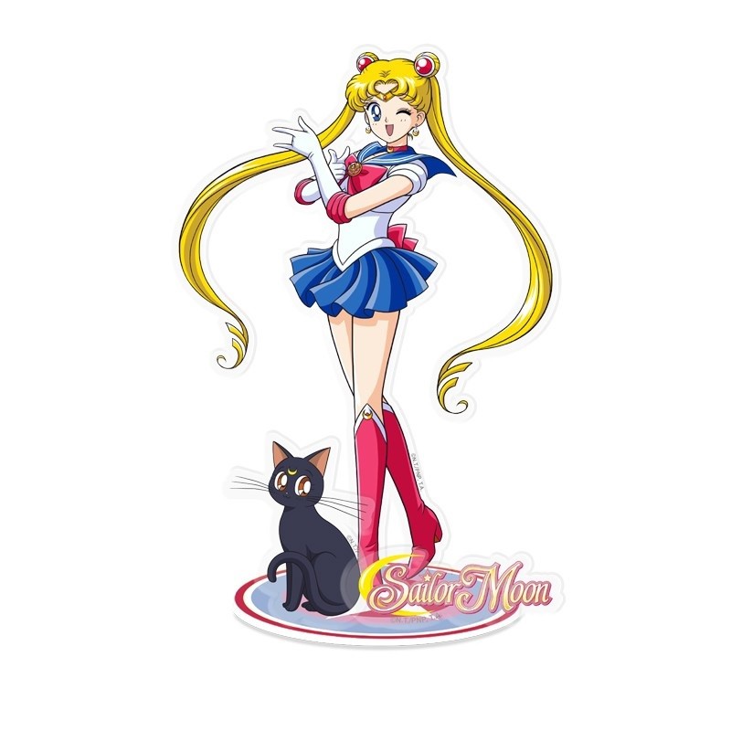Static Figure - Acryl - Sailor Moon - Sailor Moon & Luna