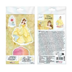 Figurine Statique - Acryl - La Belle et la Bête - Belle