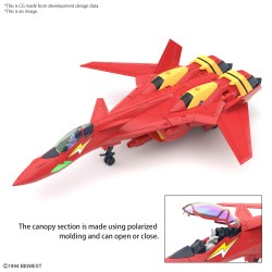 Model - High Grade - Macross - Fire Valkyrie Gundam with sound Booster - VF-19 custom