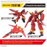 Model - High Grade - Macross - Fire Valkyrie Gundam with sound Booster - VF-19 custom