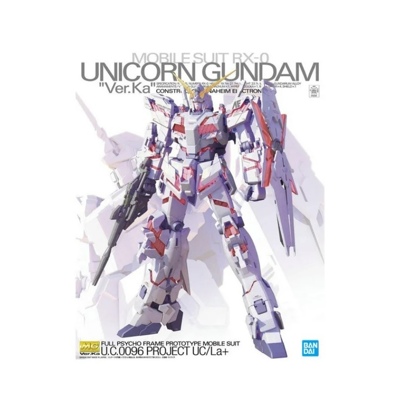 Model - Master Grade - Gundam - Unicorn Ver. Ka
