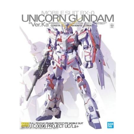 Maquette - Master Grade - Gundam - Unicorn Ver. Ka