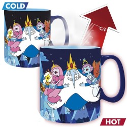 Mug - Thermo-réactif - Adventure Time - Roi des Glaces & Princesses