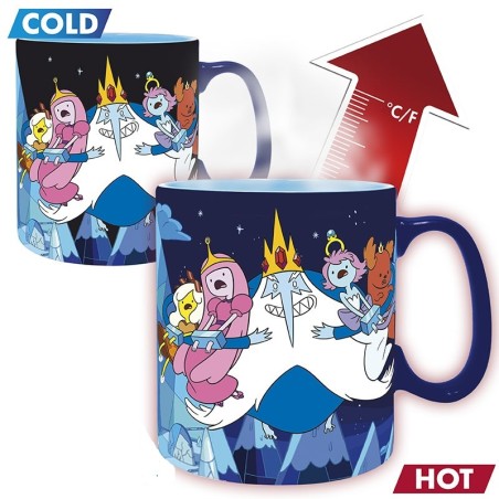 Mug - Thermal - Adventure Time - Ice King & Princesses