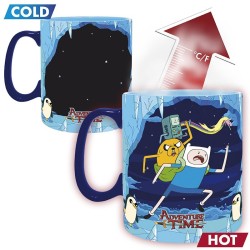 Mug - Thermo-réactif - Adventure Time - Roi des Glaces & Princesses