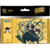 Ticket de collection - Golden Tickets Black Edition - One Piece - Roronoa Zoro